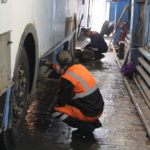 Трамваи и троллейбусы готовят к работе в зимних условиях